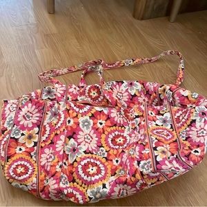 Vera Bradley Floral Duffle